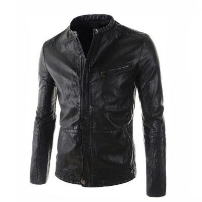

Zogaa New Men's Leather Slim