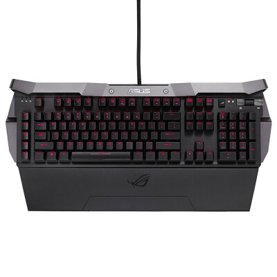 

ASUS (ASUS) GK2000 falcon ROG player country backlit gaming gaming game keyboard black Cherry MX red axis Jedi survival to eat chicken keyboard