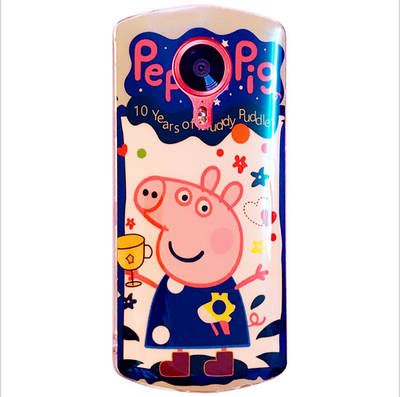 

Cartoon colorful pig Mito T8 mobile phone shell m6m6s all-inclusive shatter-resistant lanyard m8 personality creative Blu-ray fem