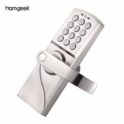 

Homgeek Intelligent Electronic Anti-theft Lock Digital Code Keyless Keypad Security Entry Door Lock RightLeft Handle