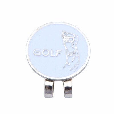 

1PCS Professional Golf Cap Clip Magnetic Hat Clips Metal Golf Ball Markers Golf Sports Accessory