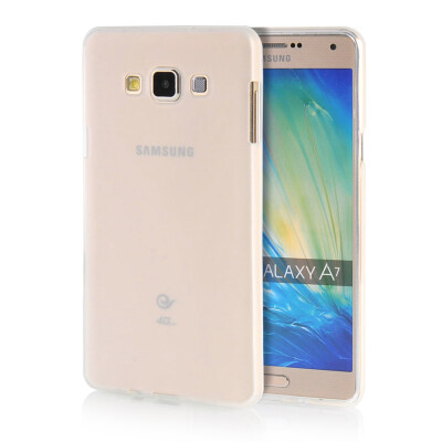 

MOONCASE Transparent Soft Flexible Silicone Gel TPU Skin Shell Back ЧЕХОЛ ДЛЯ Samsung Galaxy A7 Clear