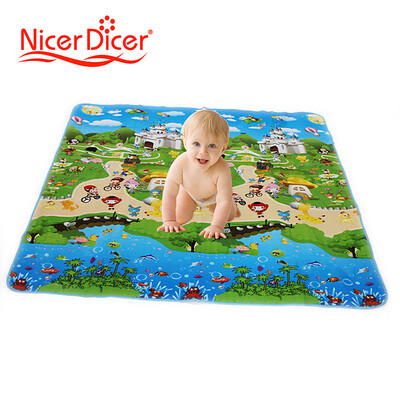 

MyMei Новый милый игровой коврик для детей двусторонней пены безопасность без запаха