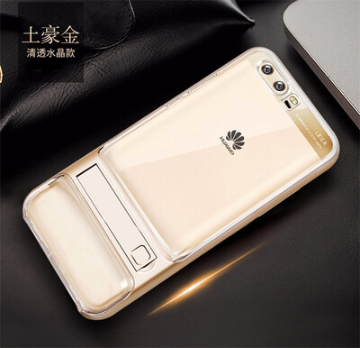 

Goowiiz Phone Case For Huawei P10P10 PlusNova Fashion Slim Shockproof Silicone TPU PC Hard Bracket
