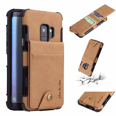 

SHS Phone Case For Huawei P20P20 ProP20 LiteNova 3E Fashion Linen Clasp Card slot Multifunctional Wallet Full Cover