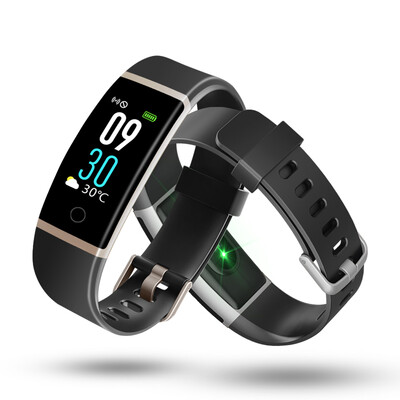 

Moving ha Xiao Ying smart bracelet NFC color screen bracelet sports heart rate bracelet access control identification monitoring heart rate multi-motion mode music control call information remind space blue