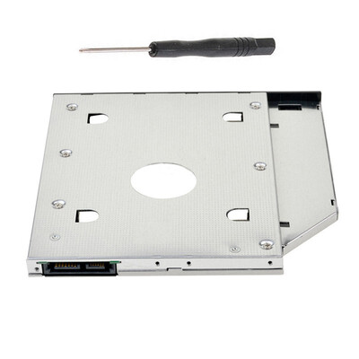 

New SATA 2nd Hard Drive SSD HDD Caddy for Fujitsu Lifebook AH530 AH532 3000 3010 3700 C2230 4215 S6120 N3511 T4220 127mm