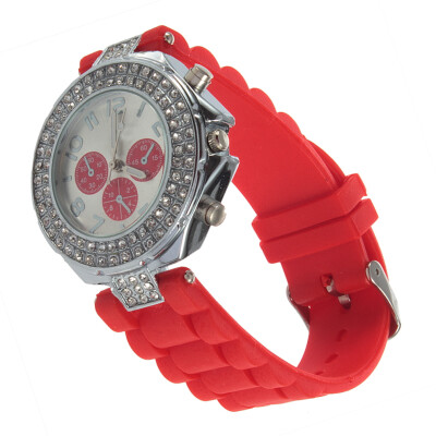 

Unisex Geneva Silicone Jelly Gel Quartz Analog Sports Wrist Watch