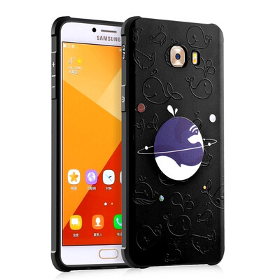 

Goowiiz Fashion Phone Case For Samsung Galaxy C5C7C7 ProC9 Pro Luxury 3D Cute Cartoon Slim Full Soft Silicone