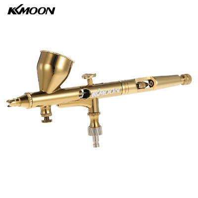 

Romacci KKmoon 025mm Gravity Feed Dual-action Airbrush Kit Set Air Brush for Art Painting Tattoo Nail Art