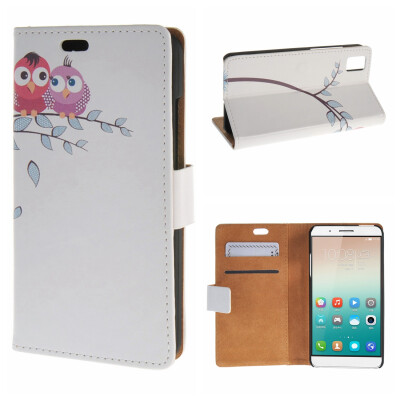 

MOONCASE for Huawei Honor 7i Case Flip Wallet Card Slot Stand Leather Folio Pouch Case Cover /a07