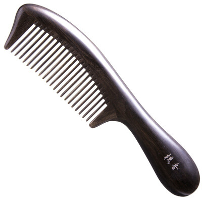 

Combs with black tulips&ebony combs W1251