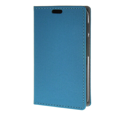 

MOONCASE Case for Alcatel One Touch Pixi 3 (4.0") OT-4013D Flip Leather Wallet Pouch Card with Kickstand Case Cover Blue