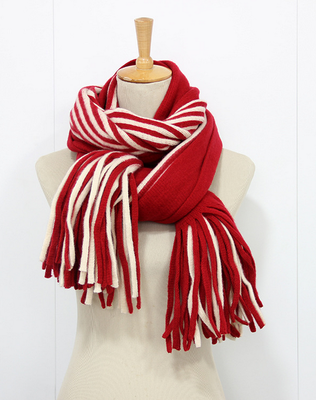 

New winter&winter striped cashmere scarf scarf Double sided men&women thickening warm shawl scarves