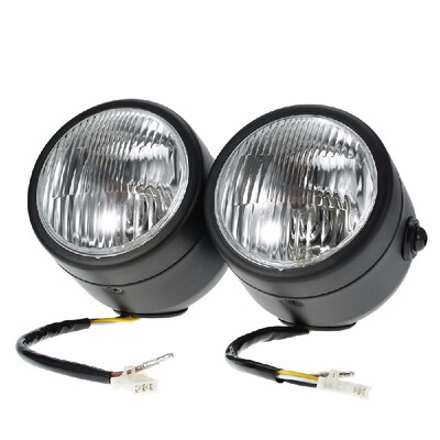 

H4 12V 35W 4-inch Motorcycle Twin Headlight Front Lamp for Harley
