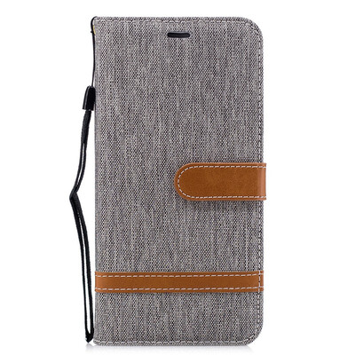 

GANGXUN®Huawei Honor 7C Stand Case Wallet Card Slots Denim Jeans Leather Case With Stand