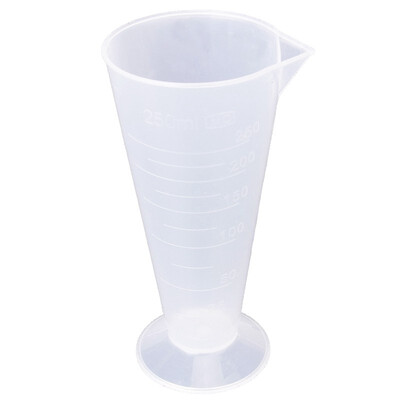 

UpperX 250ml Kitchen Laboratory Plastic Measurement Beaker Measuring Cup