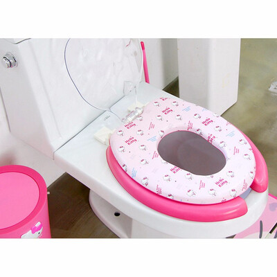 

South Korean Hello Kitty baby&adult toilet cover Hello Kitty toilet seat covers