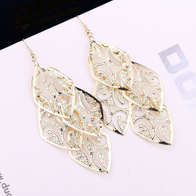 

Stylish Alloy Leaves Elegant&Simple Exaggerated Earrings Exquisite LADIES EARRINGS