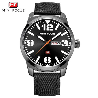 

MINI FOCUS Fashion Nylon Strap Men Watch MF0032G