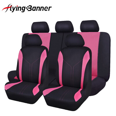 

car seat covers set protectors fashion lady female washable breathable airbag compatible rear bench split 4060 5050 6040