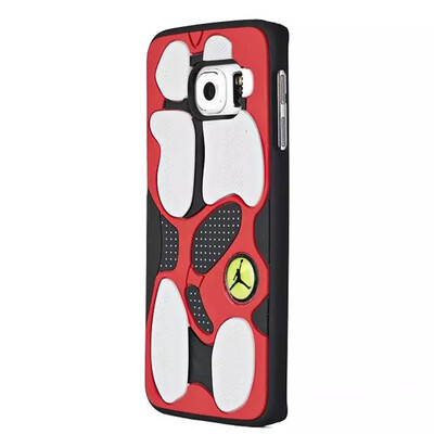 

MITI 8 Типы, 3D Air Jordan кроссовки Sole телефонов Чехлы для Samsung Galaxy S6 Край G9250 Jumpman обувь заднюю крышку резиновое покрытие ПВХ