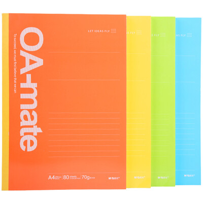 

Утро (M & G) APYJZ811 превосходный цвет продукта настоящий книжный переплет А4 мягкий копирования блокнота 80 4 средства