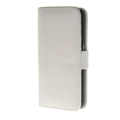 

MOONCASE Smooth skin Leather Side Flip Wallet Card Holder Stand Pouch ЧЕХОЛ ДЛЯ Samsung Galaxy S6 White