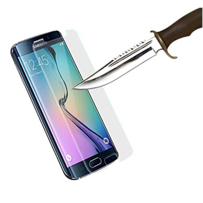 

Premium Real Tempered Glass Screen Protector Guard For Samsung Galaxy S6 Edge ( Not Full Cover Screen Film