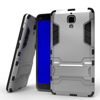 

MOONCASE гибридные kickstand PC + тпу защиты корпуса 2 в 1 случае для покрытия Xiaomi Rice 4 Mi4