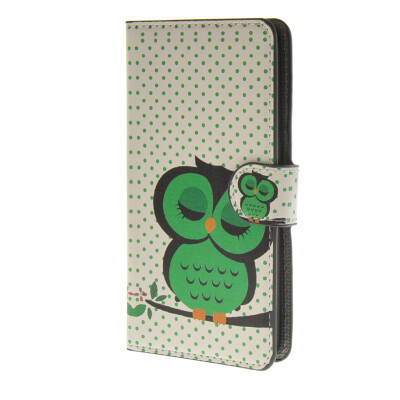 

MOONCASE Owl style Leather Side Flip Wallet Card Slot Stand Pouch чехол для Huawei Ascend Y635 a14