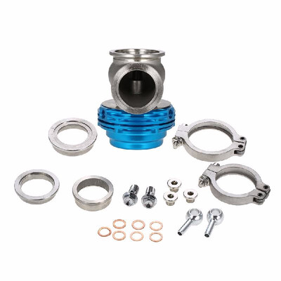 

MVS 38mm Wastegate Aluminum Top Steel V-band External Waste Gate for Supercharge Turbo Manifold 14PSI