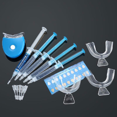 

Professional Tooth Whitener Oral Care Silica Gel Teeth Tool Gadet Dental Equipment Kit Dental Hygiene Tooth Whitener with LED Ligh
