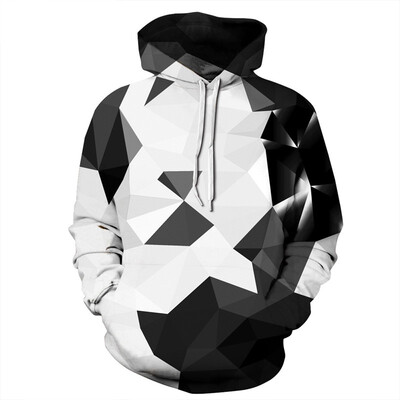 

QYDM0273Mens Hoodie 3D Printed Women Pullover Sweater