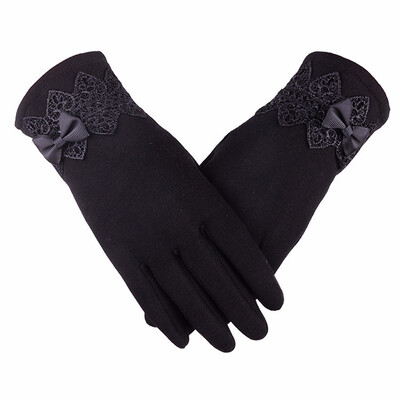 

Womens winter warm gloves high quality plus cotton furry lining 2018 new hot sale discount outdoor cycling protection hand