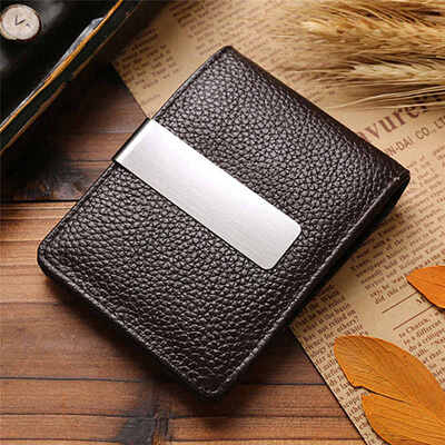 

Clutch Wallet Money Clip Wallet Small Genuine Leather Clutch Wallet Purse Card Holder Card Holder Photo Holder