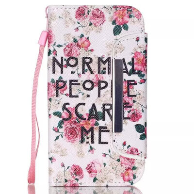 

MITI Split Wallet Case For Samsung Galaxy S5 I9600 Leather Cover TPU Soft Back Cover Women Style Fashion Phone Case