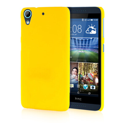 

MOONCASE Hard Rubberized Rubber Coating Devise Back ЧЕХОЛ ДЛЯ HTC Desire 626 Yellow