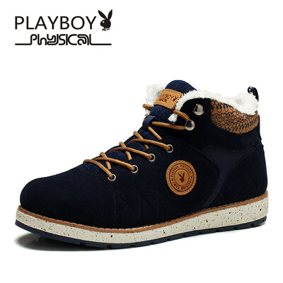 

PLAYBOY brand Winter bootsLeisure&warmWith cottonMens shoes