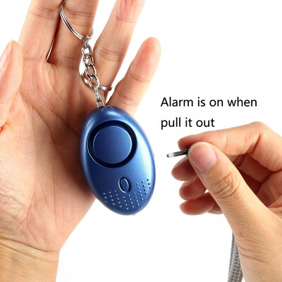 

Personal Alarm 140 DB Emergency Safety Key Chain Siren Self-Defense Security Safe Sound Alarm With Mini LED Flashlight Best For