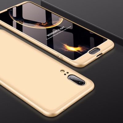 

Goowiiz Phone Case For Huawei P20P20 ProP20 LiteNova 3E Fashion Color collision 360 Degree Coverage PC Full Protection