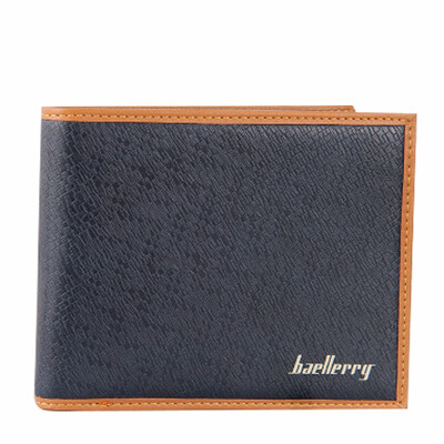 

Baellerry Men Wallets Short Korean Horizontal Purse