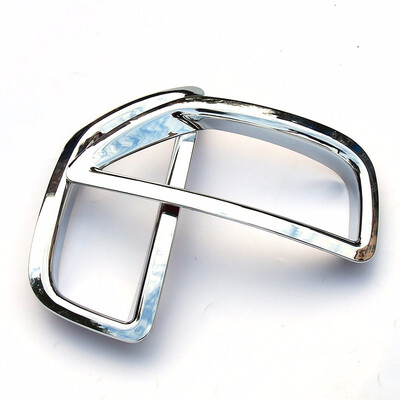 

2pcsset Garnish For Renault captur 2014 2015 2016 ABS Rear Fog Lamp Light Cover Trim Modling Garnish auto Accessories