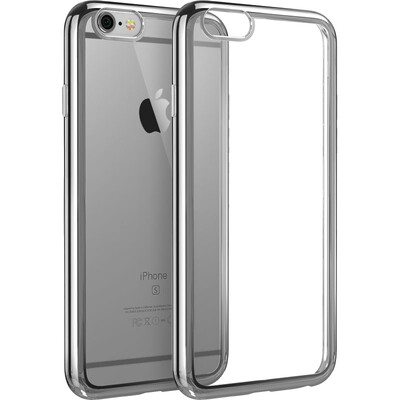 

Первые миллиарды цветы (ESR) iPhone6 ​​/ 6с телефон оболочка / защитный рукав 4,7 дюйм Apple, 6 / 6S наборы мобильных телефонов сопротивление силикона мягкой оболочка прозрачного цвета кристалл падение Яо серия Deep Space Gray