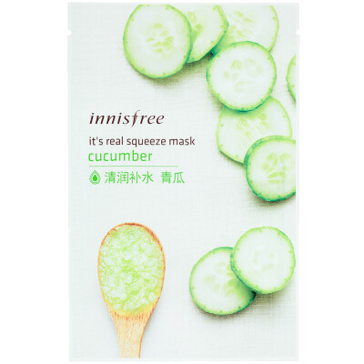 

Innisfree) really fresh moisturizing mask - cucumber 20ml (moisturizing moisturizing sleep skin care skin care products