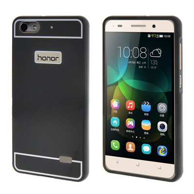 

MOONCASE Huawei 4C Случай 2 В 1 жесткий бампер вставить обложка чехол для Huawei Honor 4C черный
