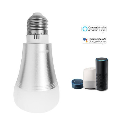 

eWeLink B1 ITEAD Ambiance Dimmable E27 LED Lamp RGB Smart Bulb Light Color Changeable for AndroidIOS Phone APP Remote Control Comp