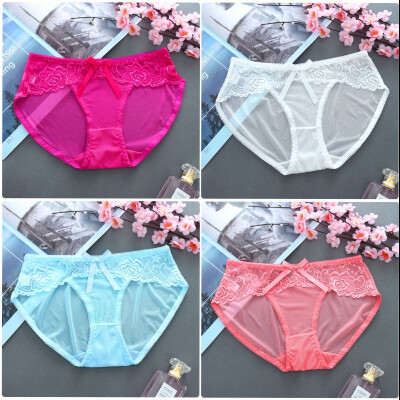 

women Panties mesh briefs female Teenage Small sizes ultra-thin summer Underwear panty students girls bragas