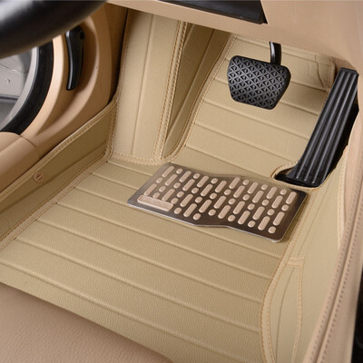 

Myfmat custom foot leather rugs mat for HONDA Jazz FIT crosstour EVERUS CRIDER VEZEL waterproof durable easy cleaning long-lasting