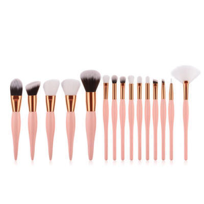 

15x Pro Makeup Brushes Set Foundation Powder Eyeshadow Eyeliner Lip Brush Tool